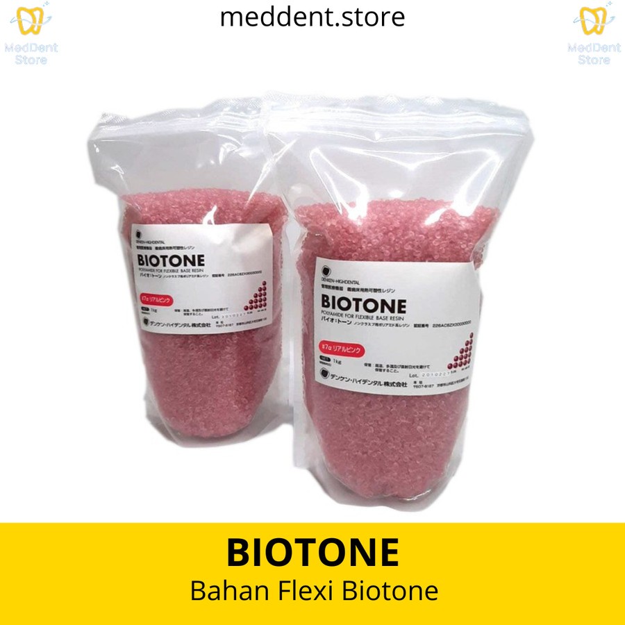 Meddent - Bahan Flexy Valplast BIOTONE Dental Lab