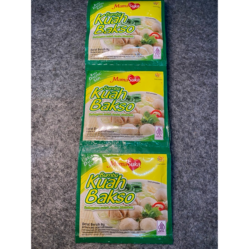 

Bumbu Kuah Bakso Mamasuka