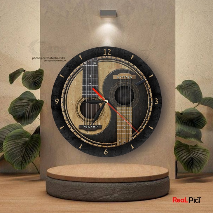 Jam Beker Gitar Vintage Aesthic Clasic Gitar