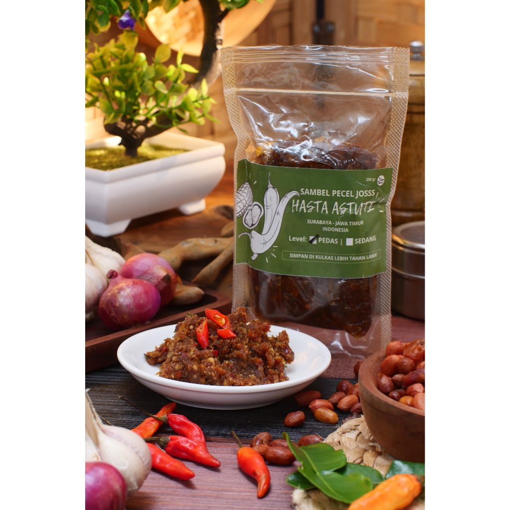 

Sambel Bumbu Pecel Hasta Astuti 250 gr