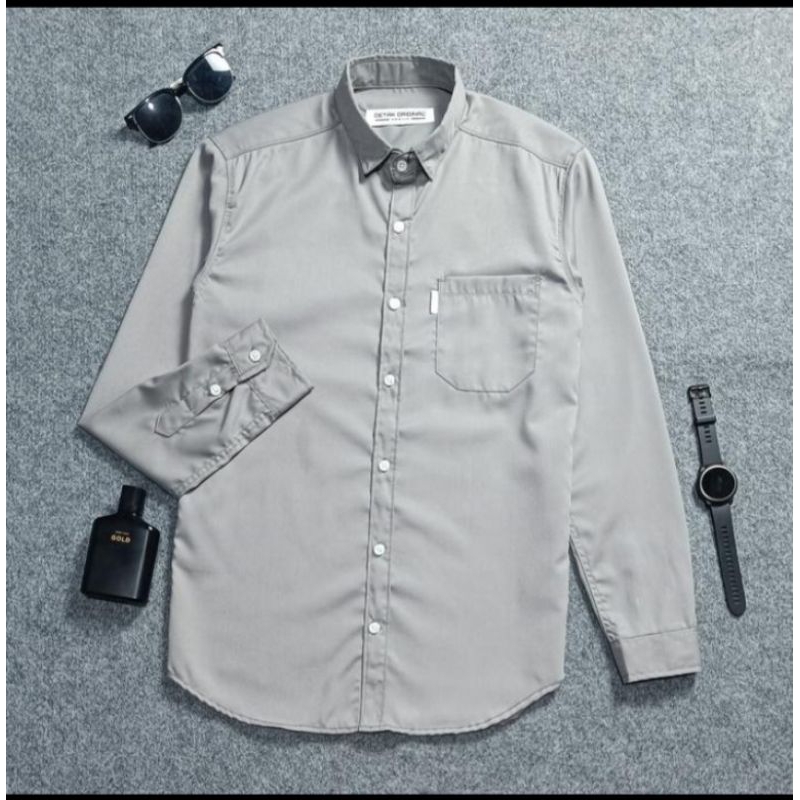 baju hem pria ( balver bold ) Lengan panjang original