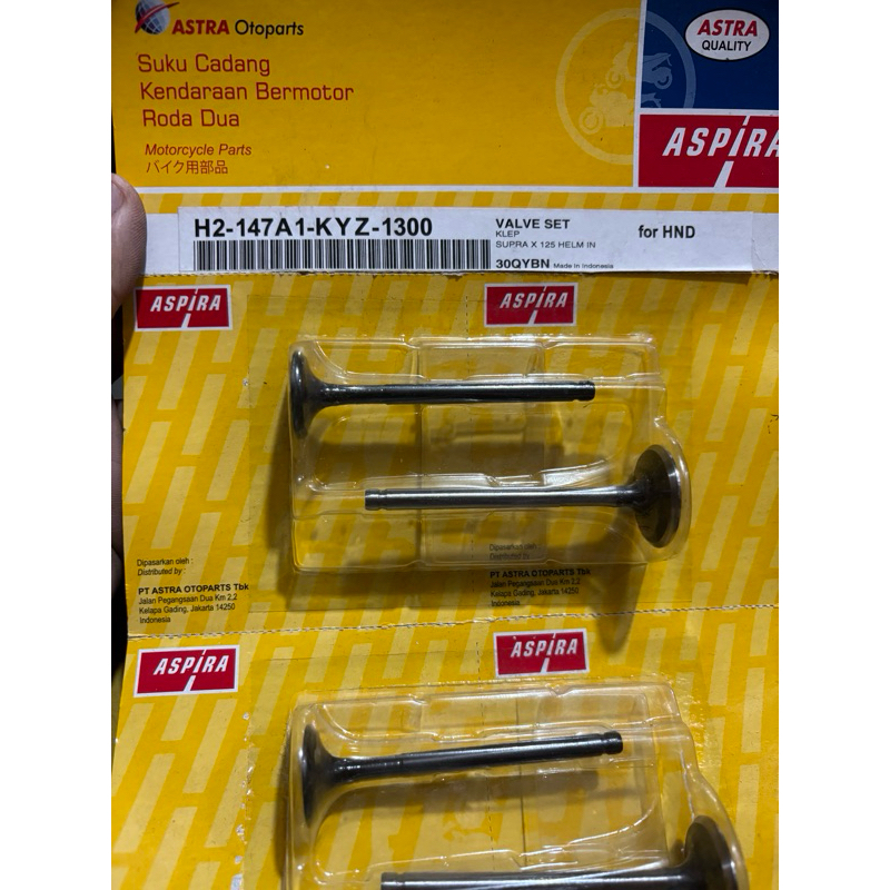 klep supra x 125 helmin klep supra x 125 kyz klep blade 125 klep set supra x 125 helmin klep set sup