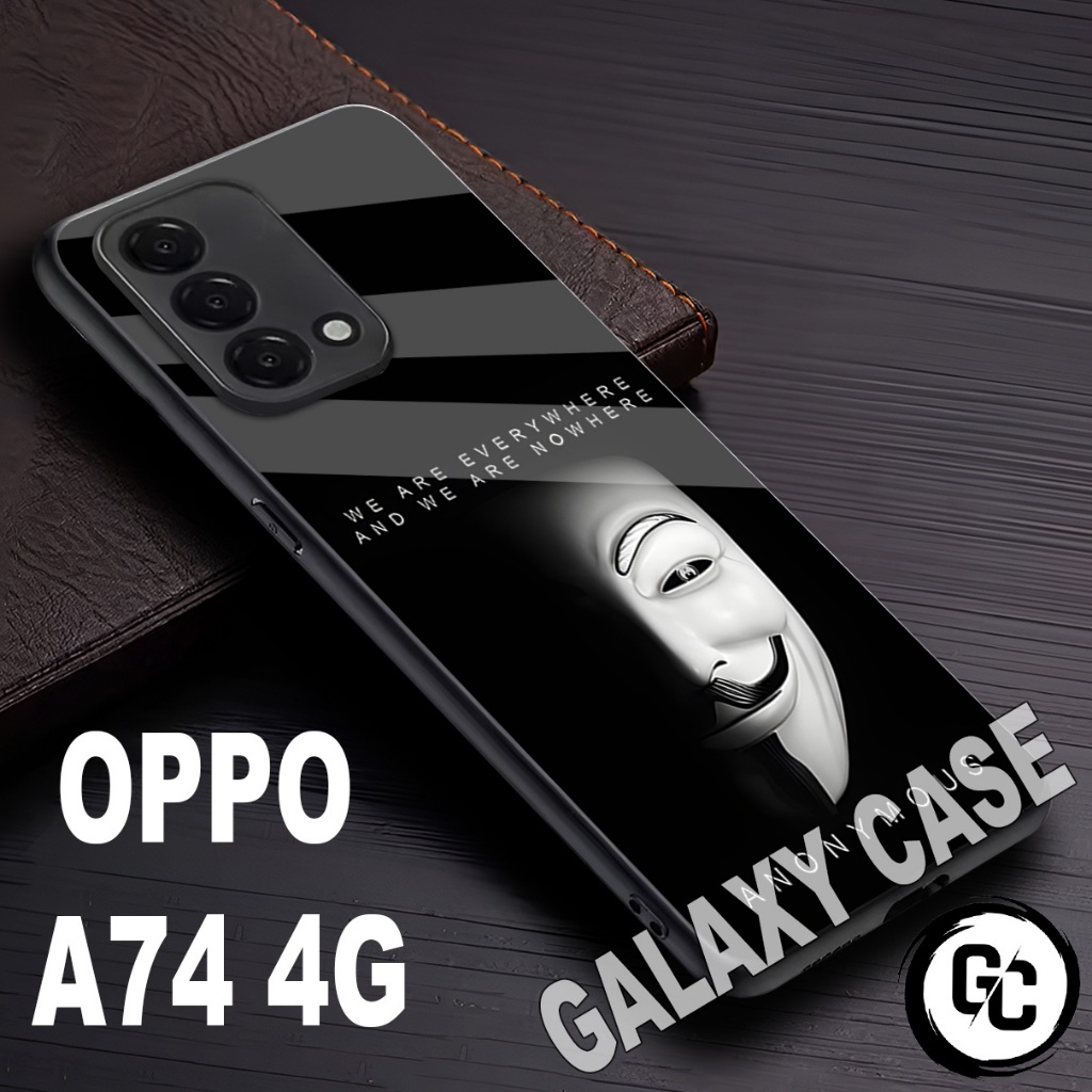 Softcase Glossy OPPO A74 4G/Motif Aesthetic/case OPPO A74 4G/Casing OPPO A74 4G/silikon kesing