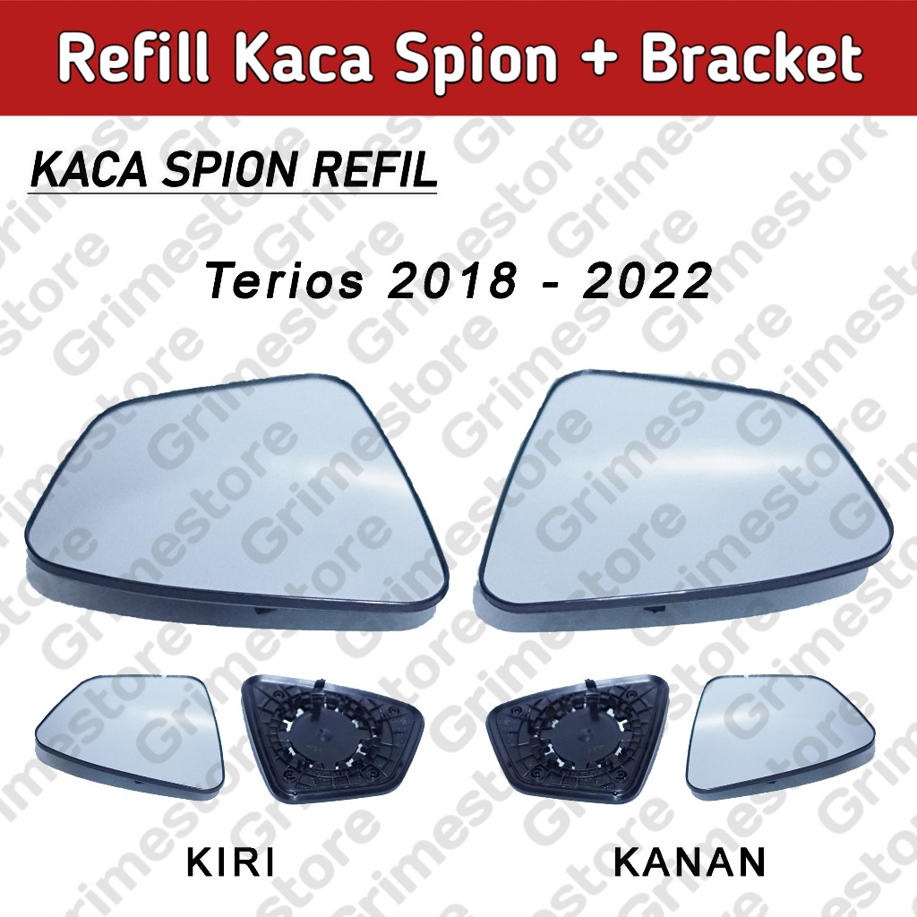 Kaca Spion Mobil Terios / Rush 2018-2022 Set Kanan Kiri