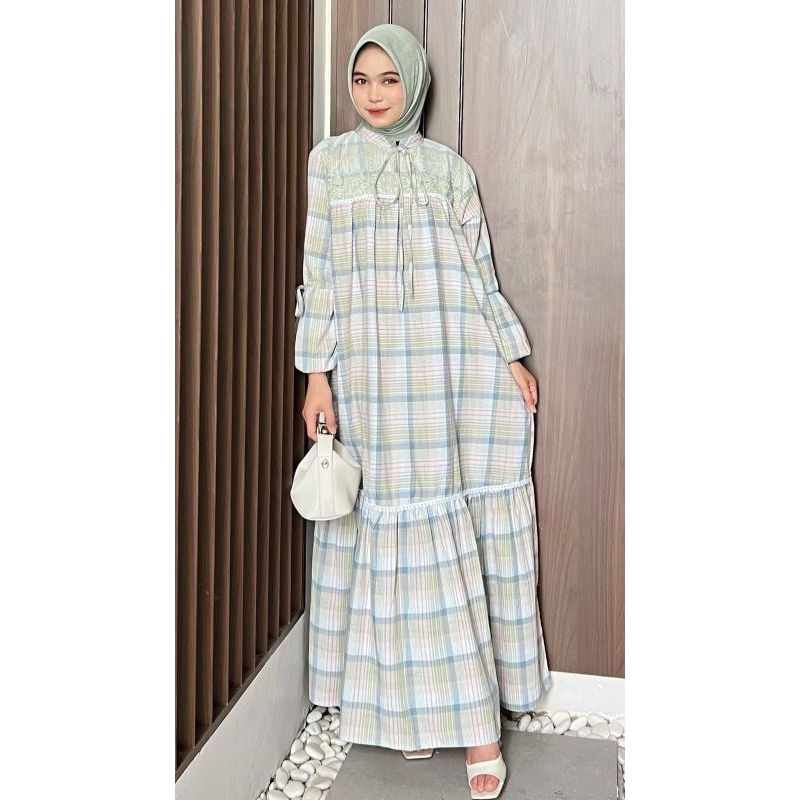 Dress Triset Prada Athayaa Daily | Pakaian Gamis Wanita Original