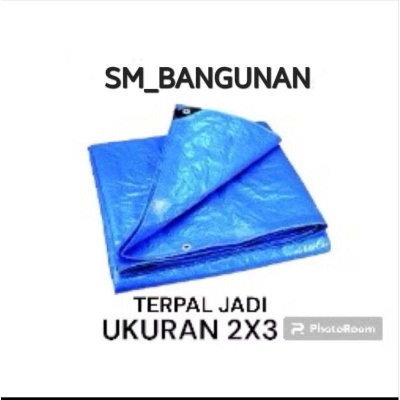 TERPAL A3 (2X3) / TERPAL JADI 2X3 / TERPAL PLASTIK MURAH (2X3) / TERPAL BIRU