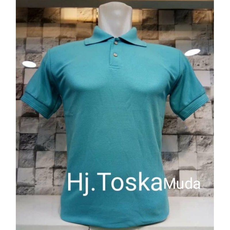 Kaos Polo Hijau Tosca Muda / Kaos polo kerah / Kaos kerja formal / kaos kerah seragam