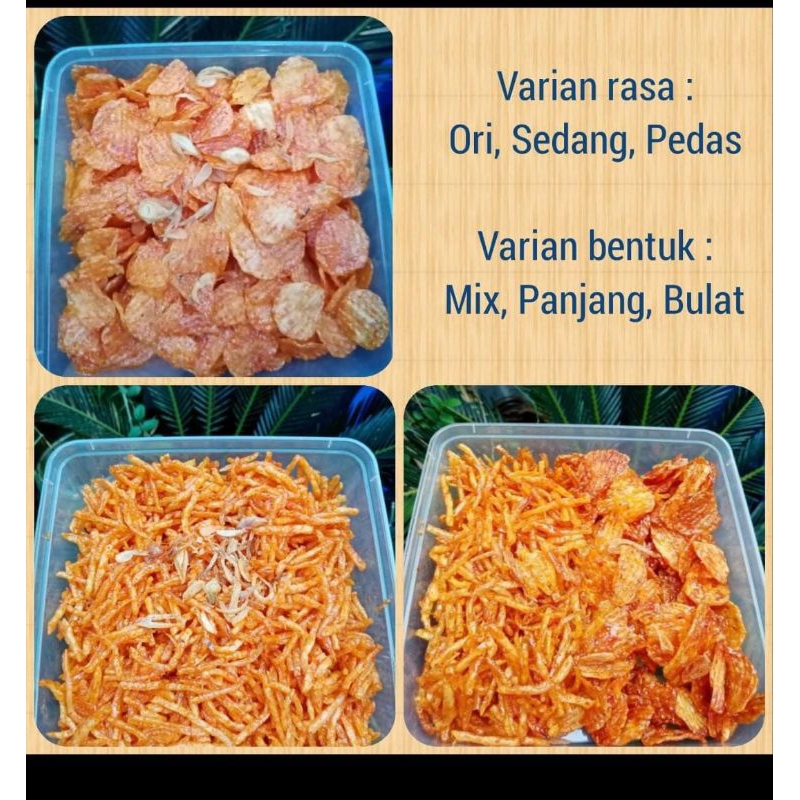 

Kentang Mustofa ENAK DIJAMIN NAGIH (250gr Thinwall 1000ml)