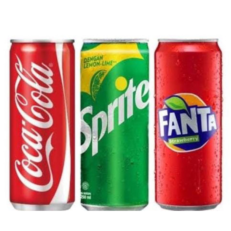 

coca cola 250ml - sprite 250ml - coca cola kaleng 250ml - sprite kaleng 250ml