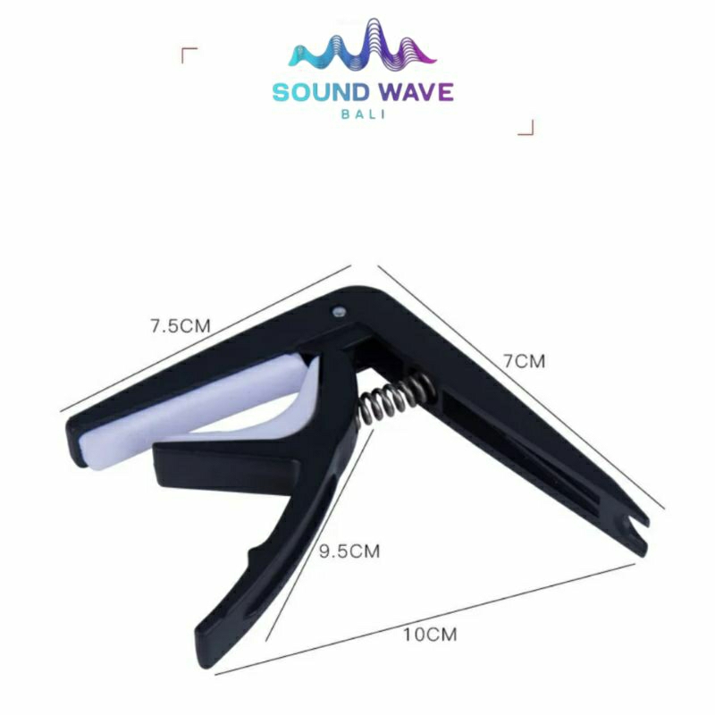 Capo ABS / Capo Gitar / Capo Berkualitas/ Capo Ukulele / Capo Gitar Lele / Penjepit senar gitar