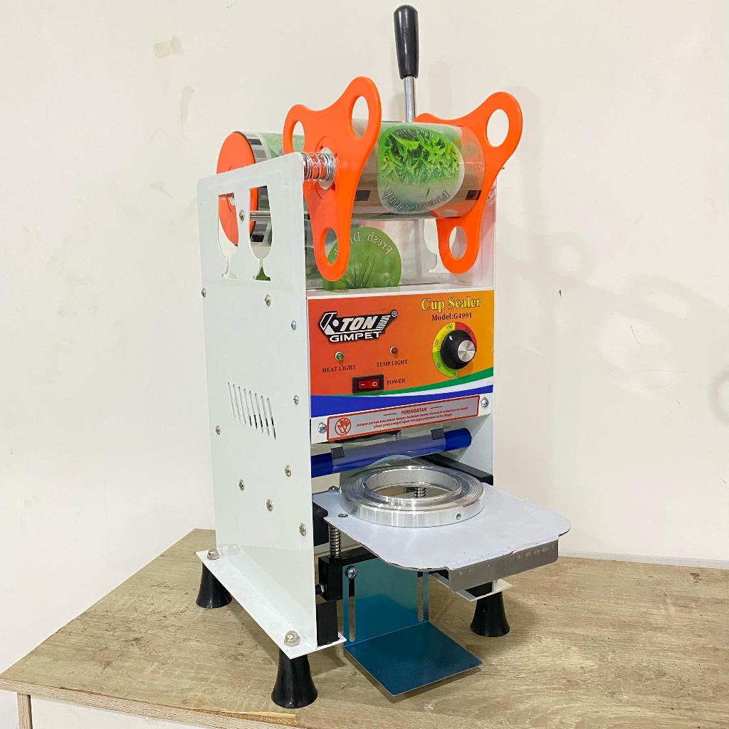 Mesin Cup Sealer 8-24 Oz Mesin Press Gelas Plastik Mesin Press Cup Sealer Plastik Press