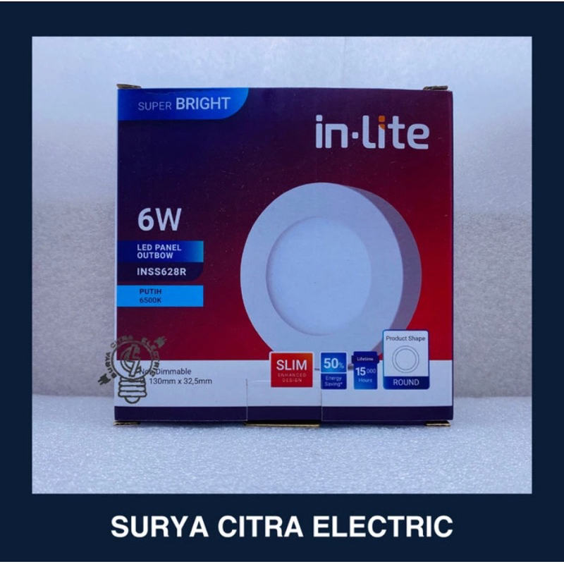 IN-LITE Downlight Outbow Tempel Bulat