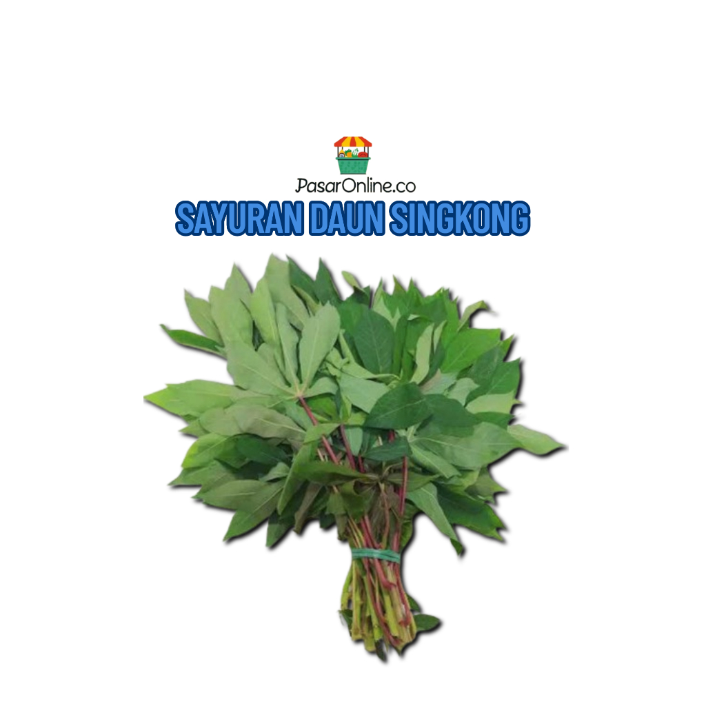 Sayuran Daun Singkong Segar