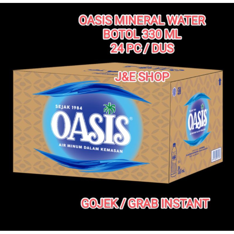

OASIS AIR MINERAL BOTOL KECIL 330 ML PER DUS