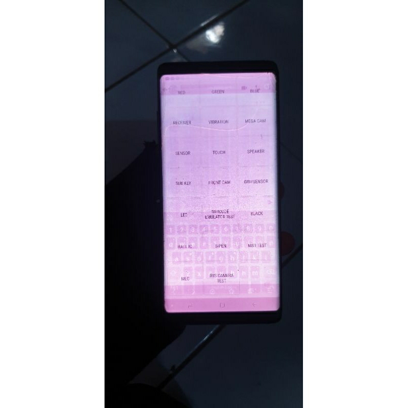 lcd original samsung note 8
