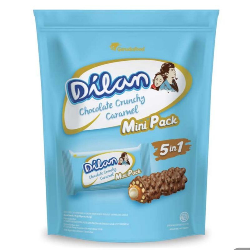 

Dilan Chocolate Crunchy Karamel Mini Pack 95gr