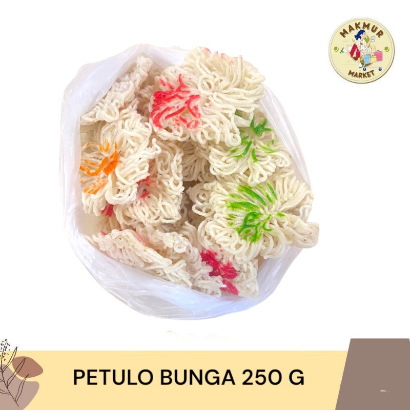 

Kerupuk Petulo / Kerupuk Pertulo/ Kerupuk Pentulo Kemasan 250 Gram