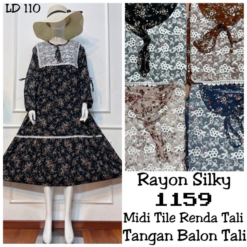 baju gamis gozo dan seven kekinian