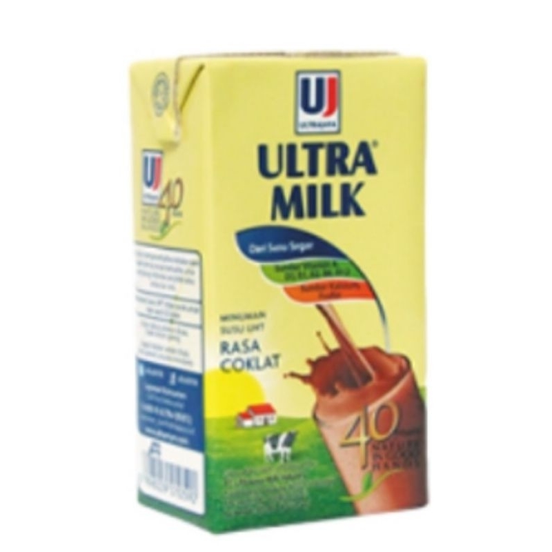 

ULTRA SUSU UHT Steril Coklat 125 mL