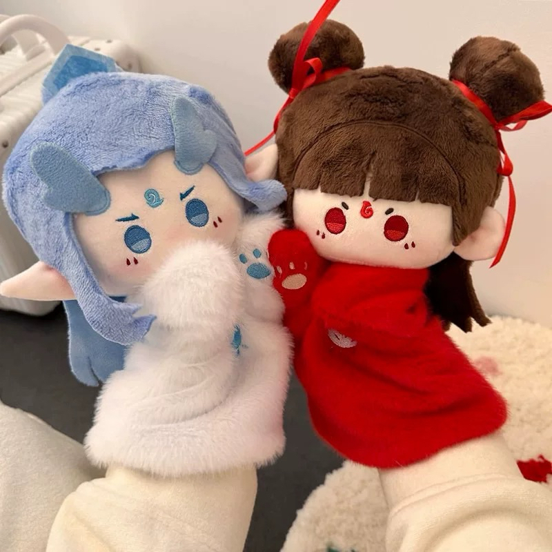 [PREORDER] Boneka Tangan Nezha & Aobing – Mainan Lucu dari Film Legendaris