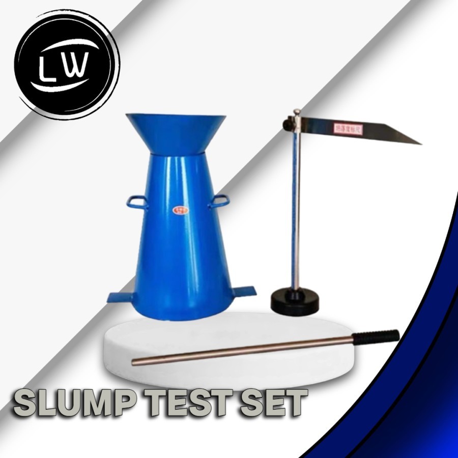 SLUMP TEST SET / CORONG SLUMP TEST BAHAN BESI / CONE FUNNEL SLUMP TEST