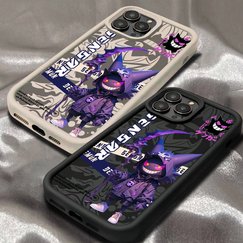 Softcase Rounded Timbul Pokemon For IPHONE 5, 6, 6 PLUS, 7, 7 PLUS, 8 PLUS, X,XR,XS,XS MAX, 11,11 PR