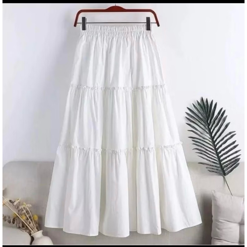 recommended azwaindonesia - rok susun clara / rok tingkat / rok wanita muslim / rok 3 susun - rok