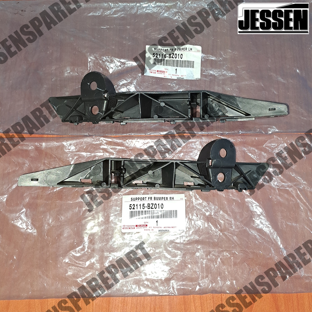 Support/Bracket/Breket Bumper Depan Kiri Kanan Avanza Xenia Standard 2004-2005 52116-BZ010 52115-BZ0
