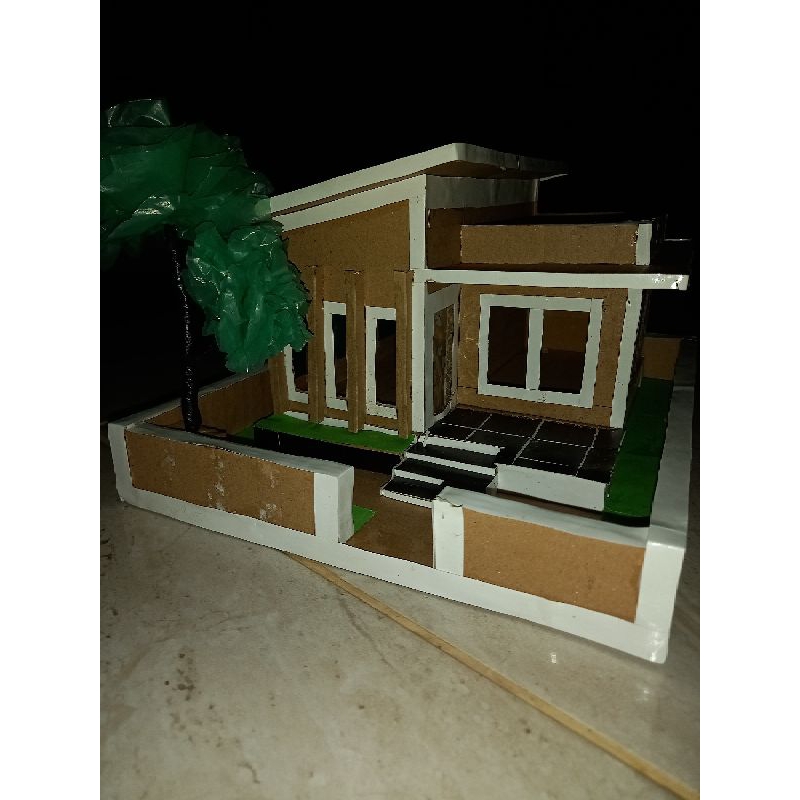 

Rumah kardus minimalis