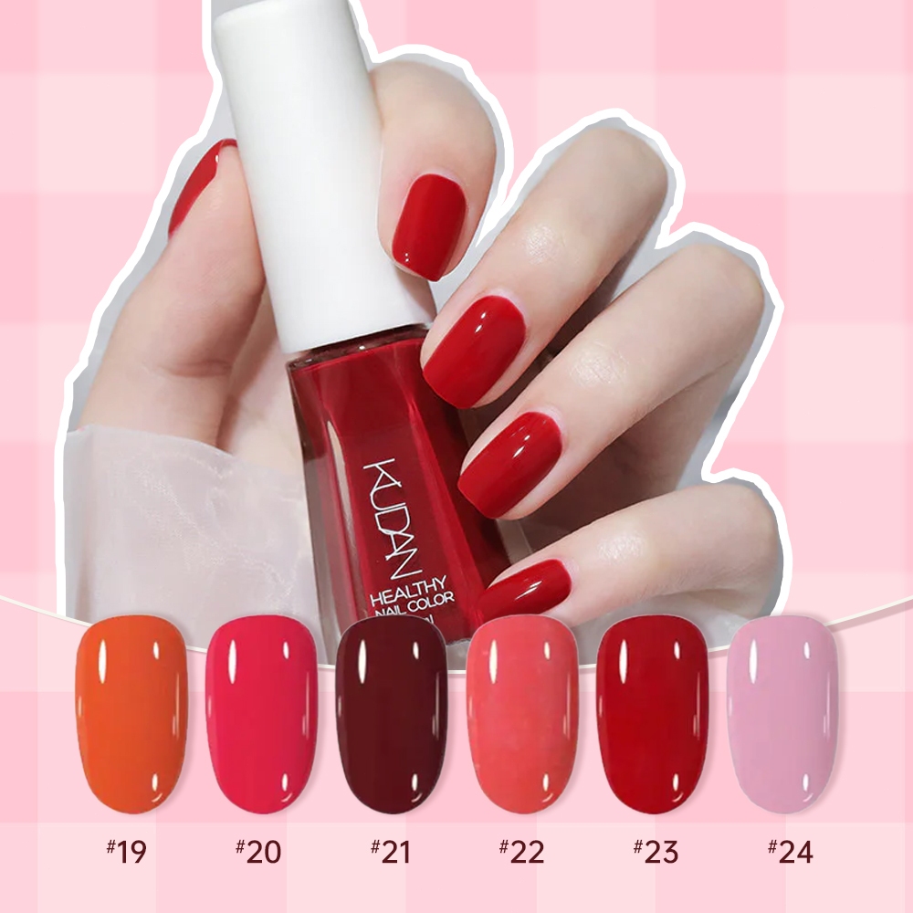 KUDAN Kutek Kuku Halal Bisa di Kupas untuk Sholat Peel Off Nail Premium
