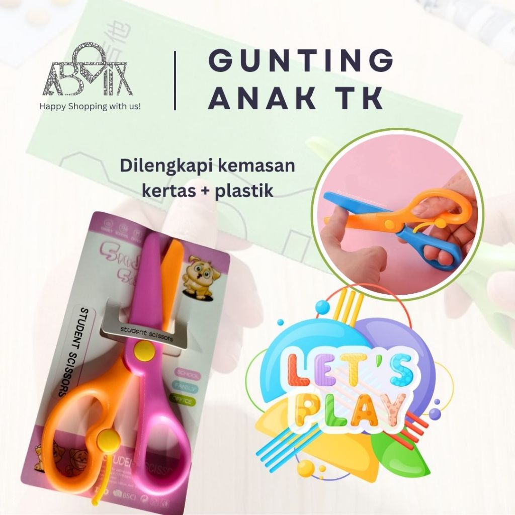 

Gunting Kertas Anak/Gunting Kertas Mini Safety