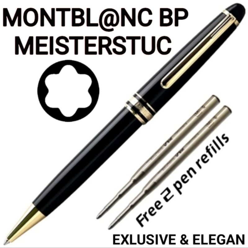

Ballpoint Mewah MONBL@NC MEISTERSTUC BP With 2 Refill Gratis Grafir Nama Dan Box Exlusive