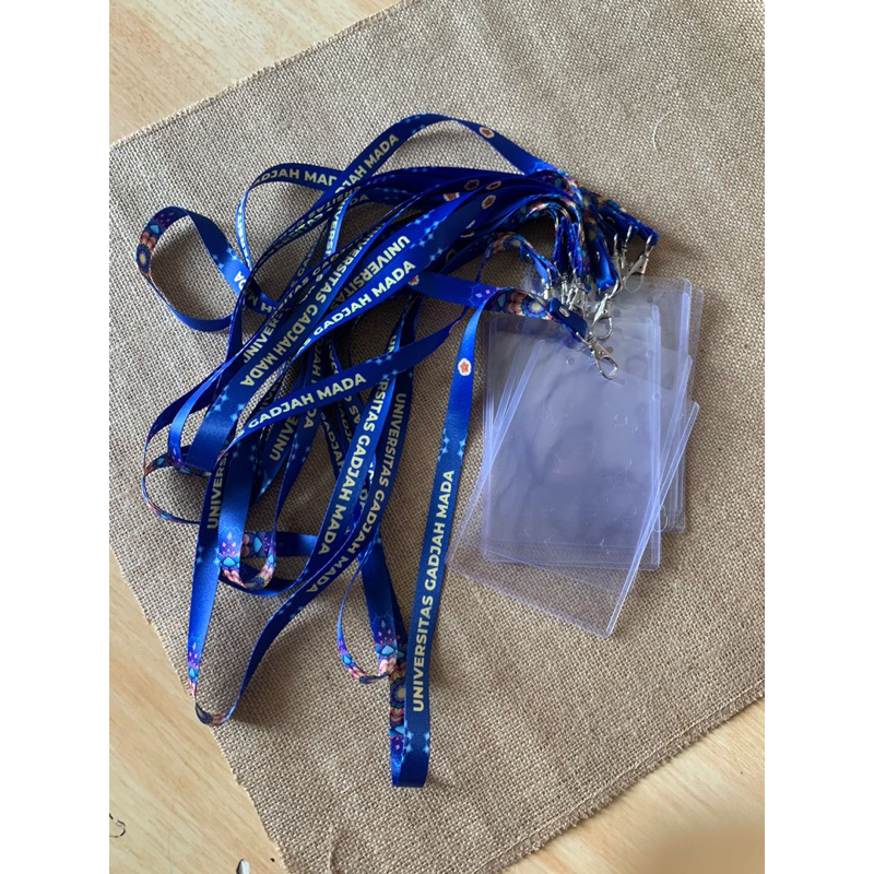 BEAR AND FLORIST - LANYARD NAME TAG OSPEK PPSMB PIONIR UGM 2025