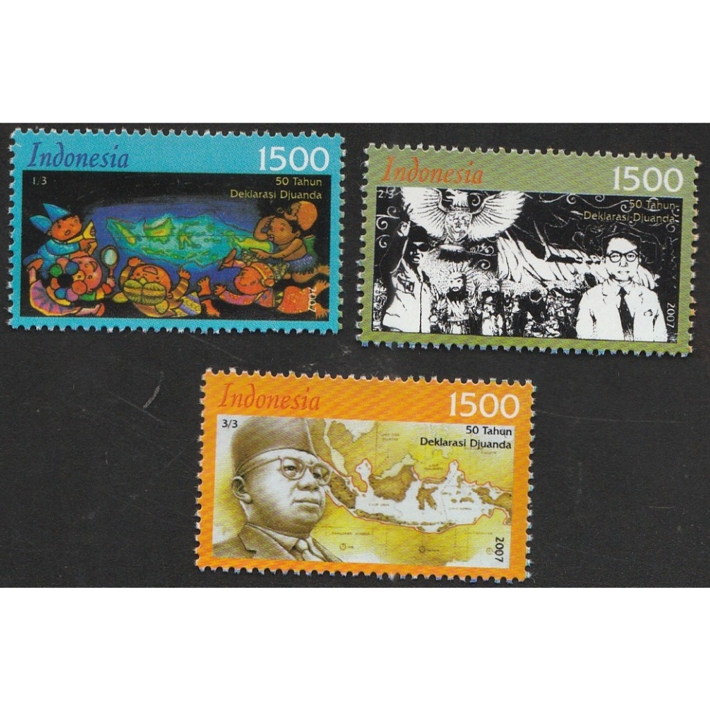 

A 12231 SET LNGKAP PRANGKO INDONESIA TEMA 50 TAHUN DEKLARASI JUANDA DENGAN KONDISI MNH MINT NEVER HINGED