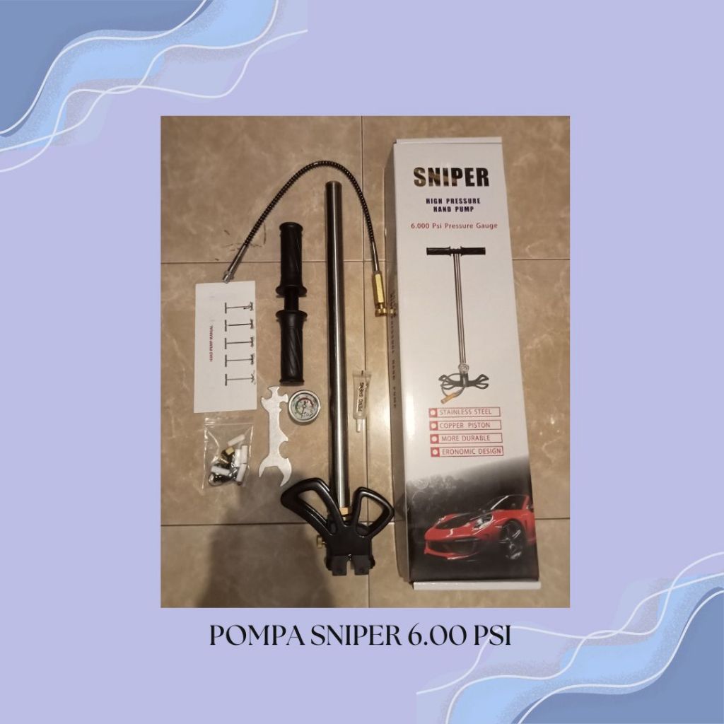 POMPA SNIPER 6000 PSI