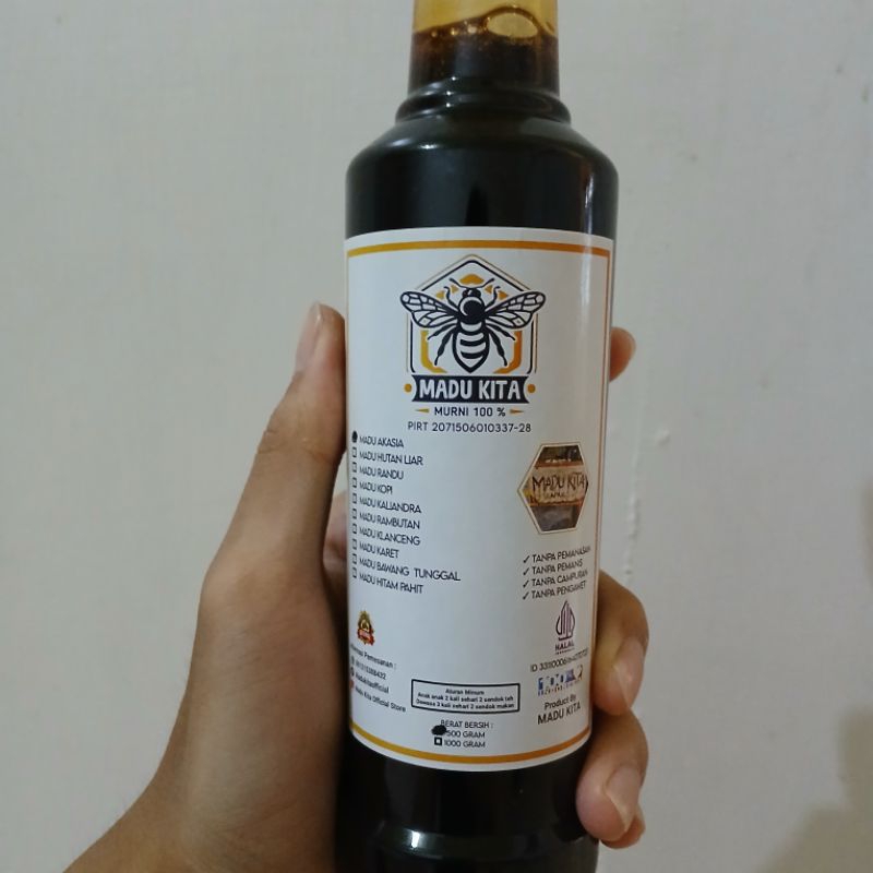 

Madu Akasia Madu Hutan Liar 500gr