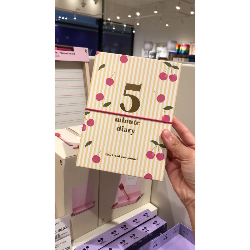 

[JASTIP FLYING TIGER] 5 Minutes Diary | Diari Jurnal Buku Harian Buku Tulis Estetik