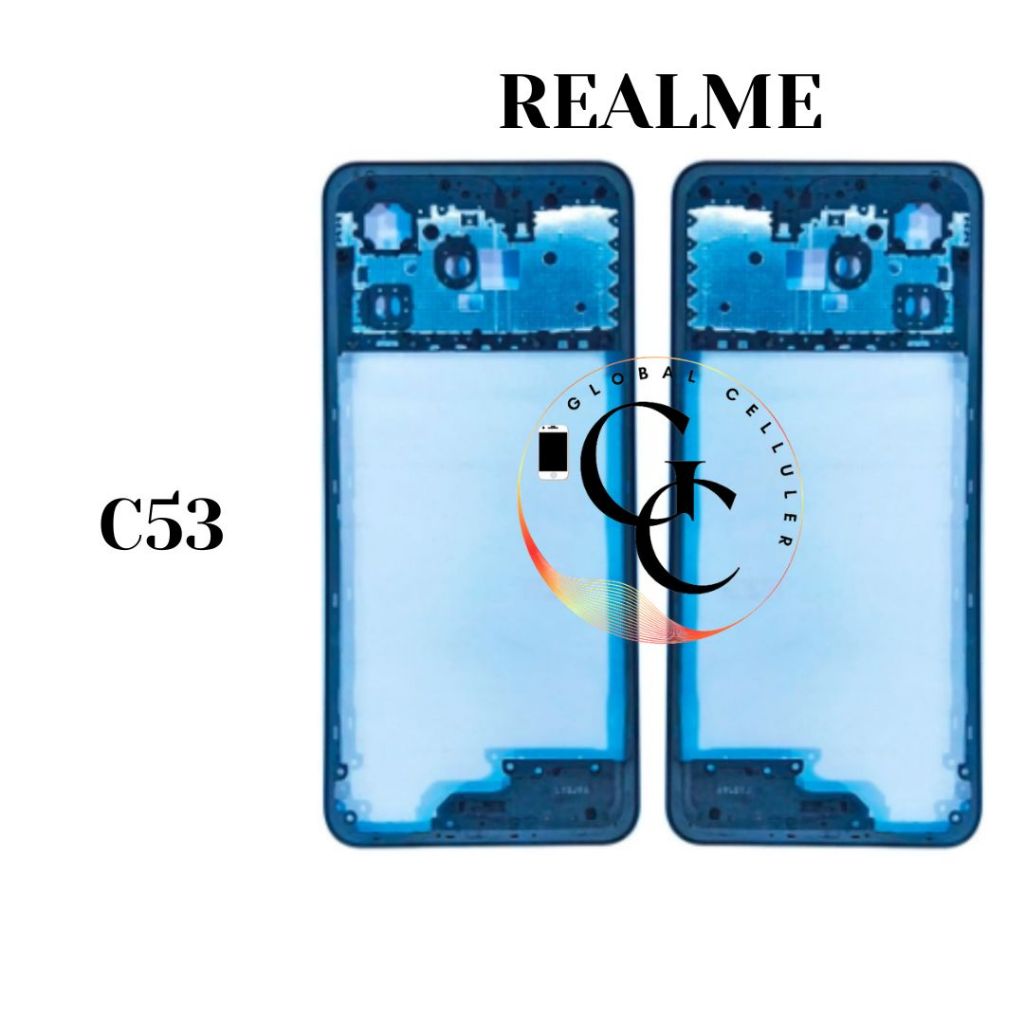 Bezel Realme C53 Original (Tulang Samping penutup mesin)