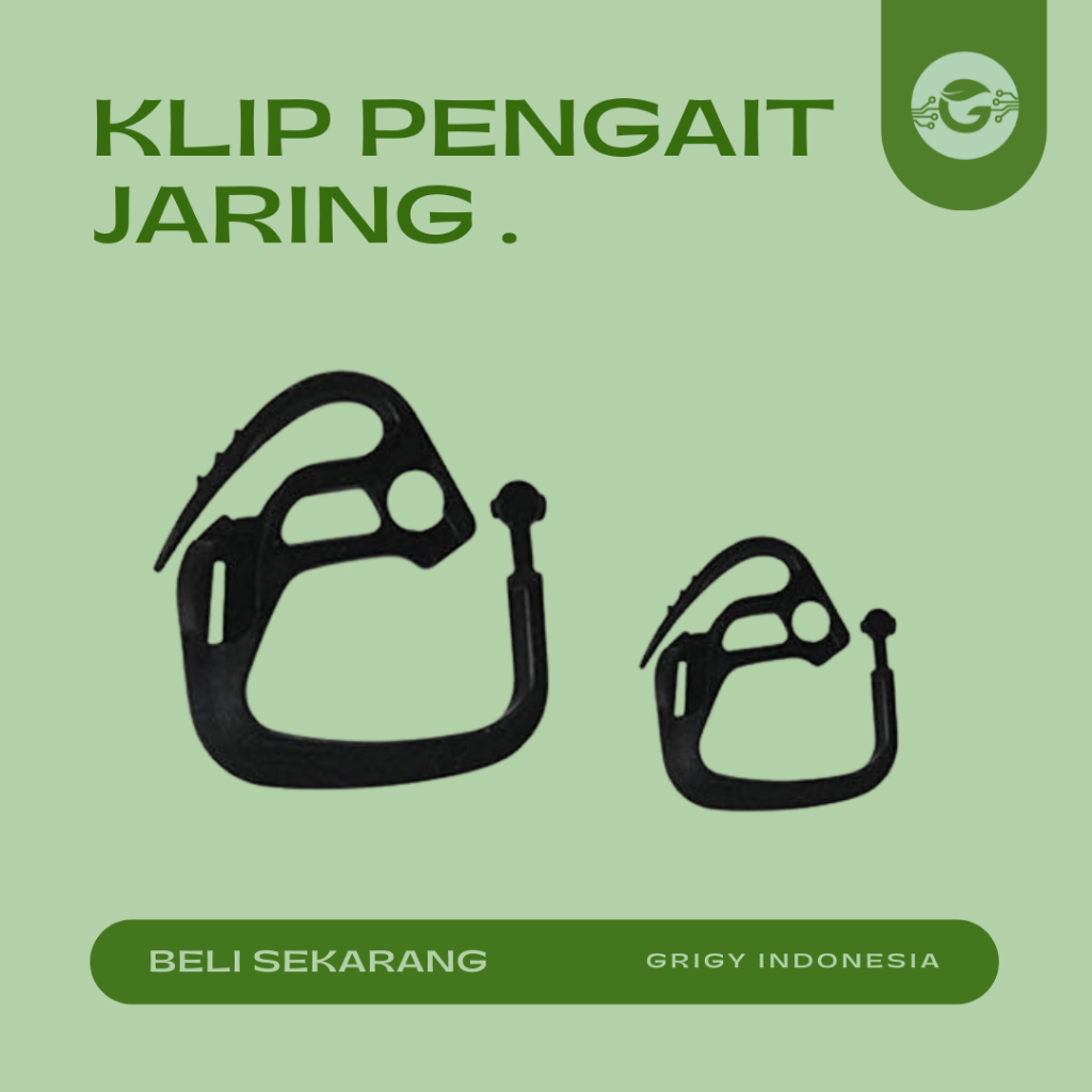 KLIP PENGAIT JARING PENEDUH, PARANET UNTUK RUMAH ATAU TANAMAN