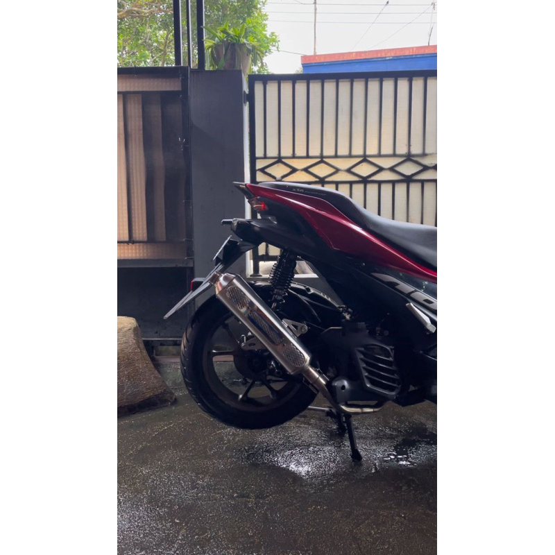 knalpot seeapro aerox new inlet 38 second