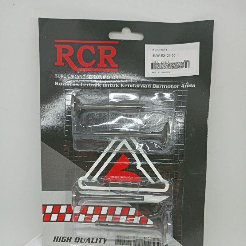Klep Motor - Klep Set - Payung Klep - Klep Valve Motor 5LW Mio Carbu Lama Mio Sporty RCR (harga1set)