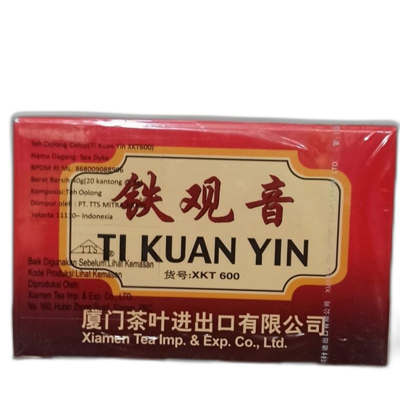 

Ti Kuan Yin Teh Celup Oolong Tea Kuan Yin Sachet 20s