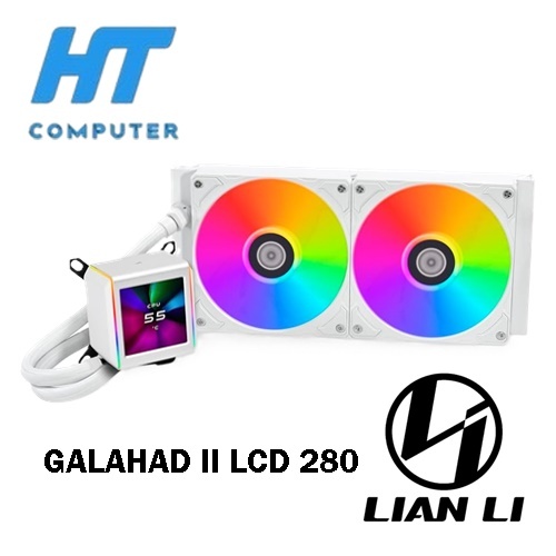 LIAN LI GALAHAD II LCD 280 | High Performance RGB Fan Cooler