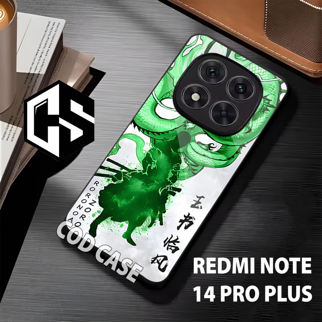 case Hp REDMI NOTE 14 PRO PLUS/motif anime/casing redmi note 14 pro plus 5g/casing/softcase/glitter/