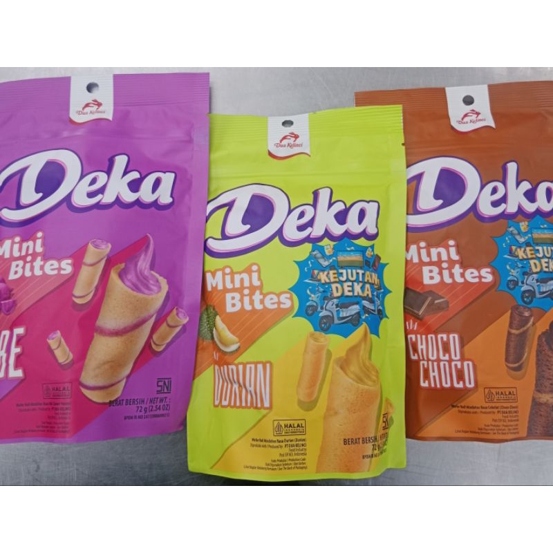 

DEKA MINI BITES UBI | DURIAN | CHOCO CHOCO