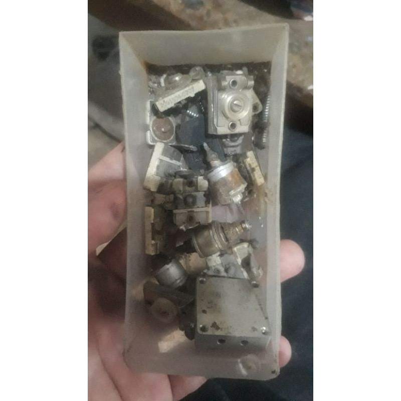 trimer kapasitor besi batu mika dandang campur