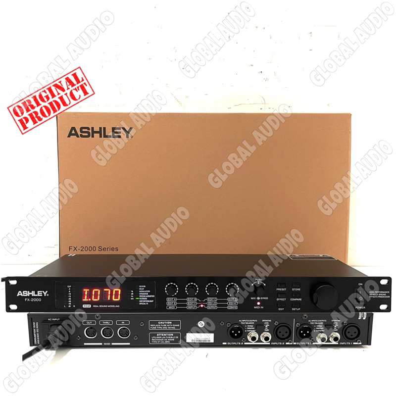 Effect Vocal Processor FX-2000 Original Virtualizer 3D Efek Vokal Ashley Fx2000 Bagus Murah ( Bisa C