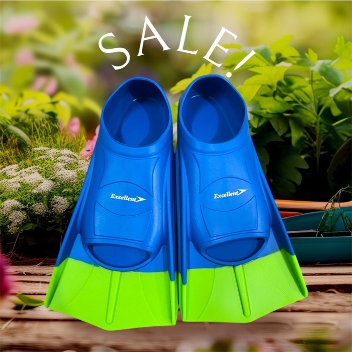 SEPATU RENANG KATAK/KAKI RENANG KATAK SILICON DEWASA&ANAK EXCELLENT