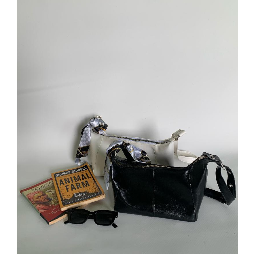 GAYATRI BAG, tas slempangn bahu, tote bag wanita, bahan leather premium