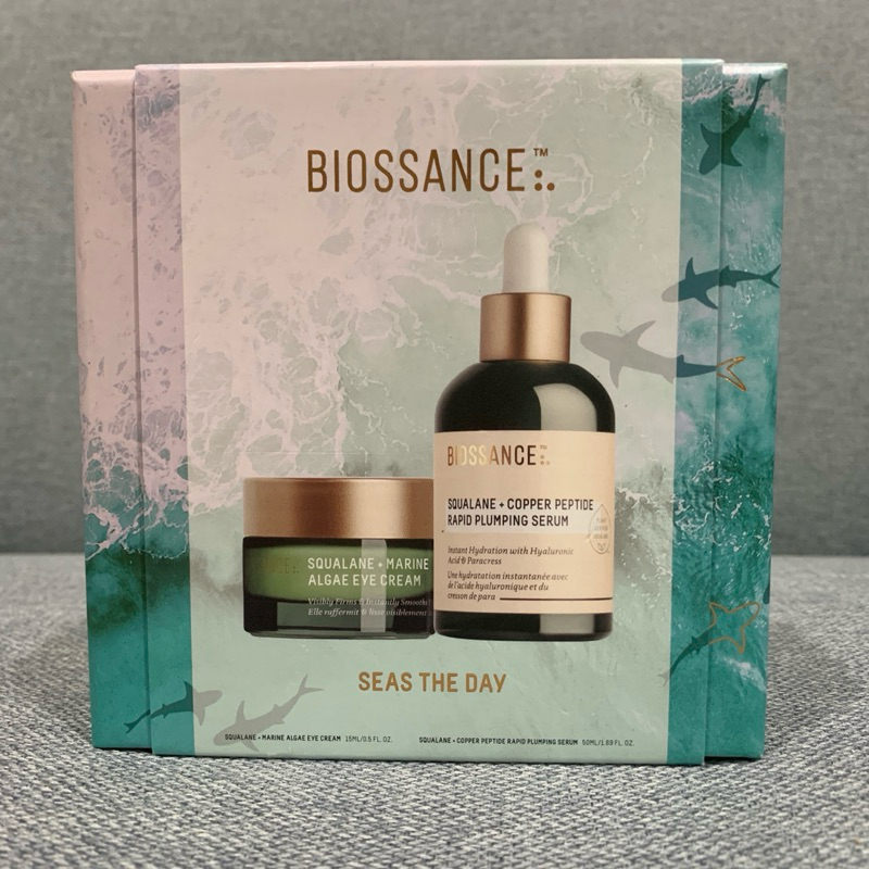 BIOSSANCE Squalane + Copper Peptide Rapid Plumping Serum